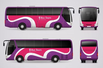 Bus and taxi Prints