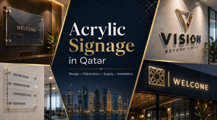 Acrylic Signboards in Qatar