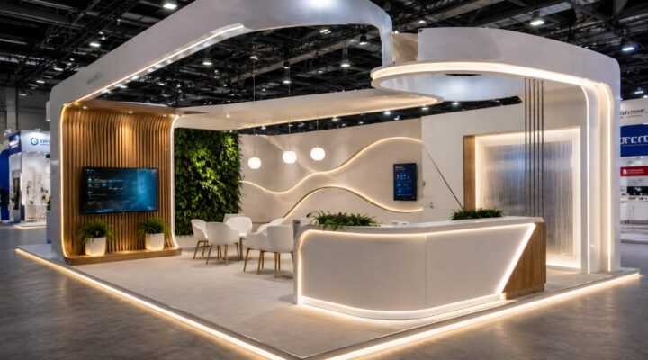 exhibition stand design in qatar