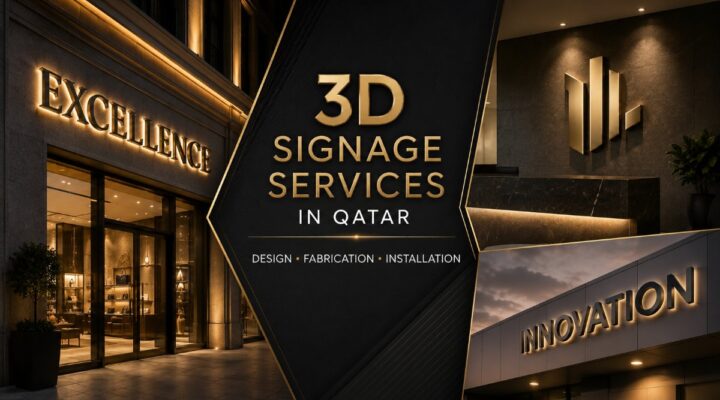 3d signage services in qatar
