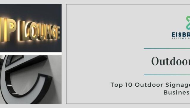 Outdoor Signage Designs Company in Qatar