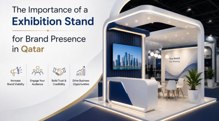 the importance of a exhibition stand for brand presence in qatar