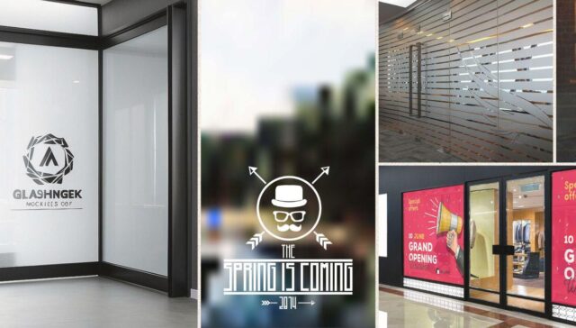 Glass Branding in Qatar Transform Your Business with Innovative Glass Sticker Designs