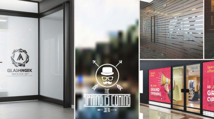 Glass Branding in Qatar Transform Your Business with Innovative Glass Sticker Designs