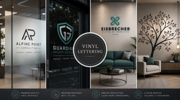 what is vinyl lettering and why it's the perfect choice for custom signs