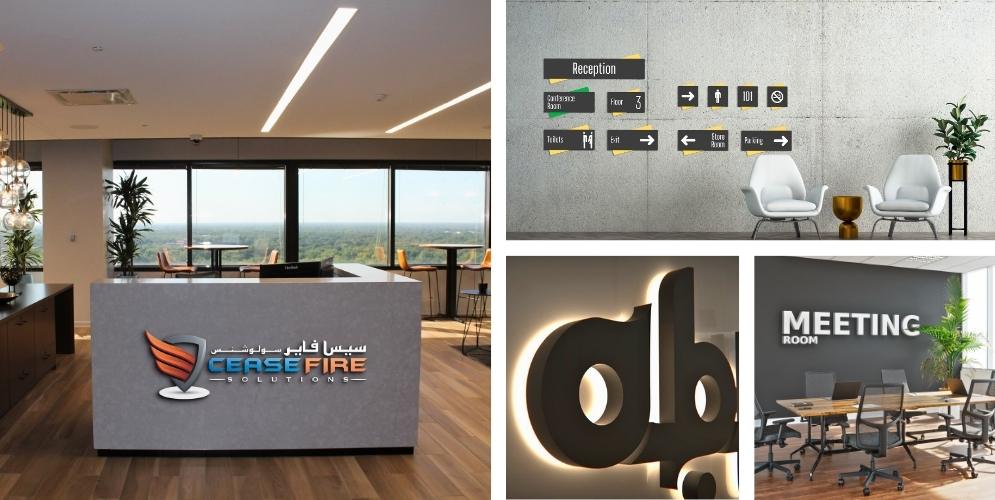 Office Signs and boards Qatar