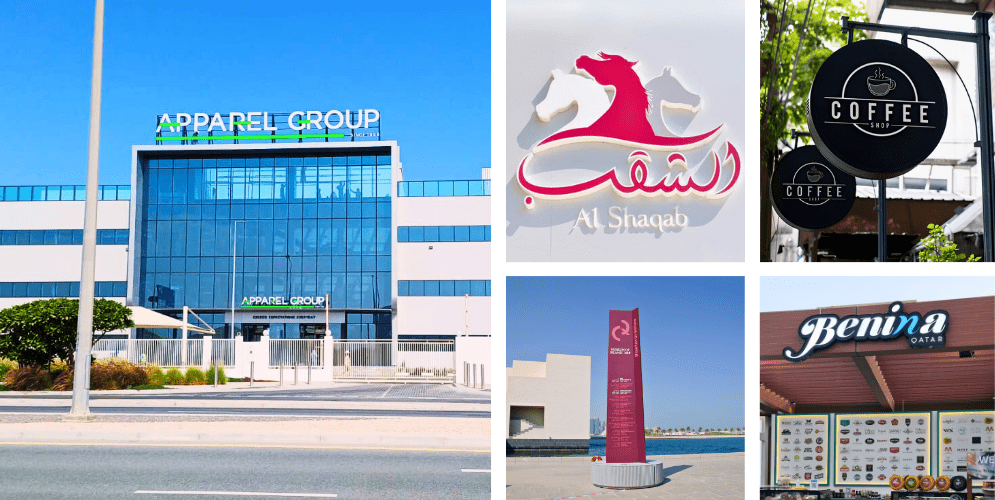 External Signage in Qatar