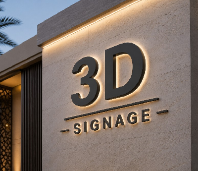 3d signage company in qatar