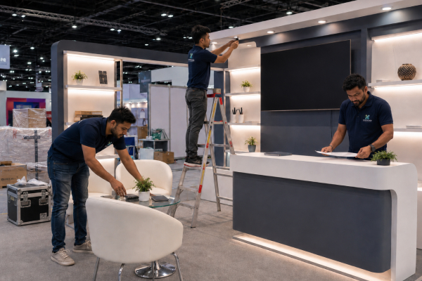 equipment & furniture sourcing For Exhibition stands