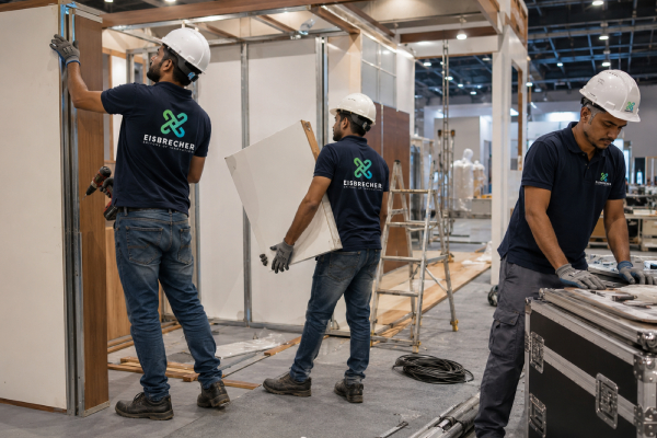 exhibition stand dismantling