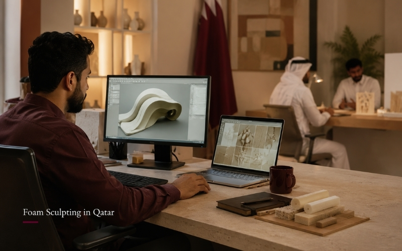 foam sculpting in qatar (2)
