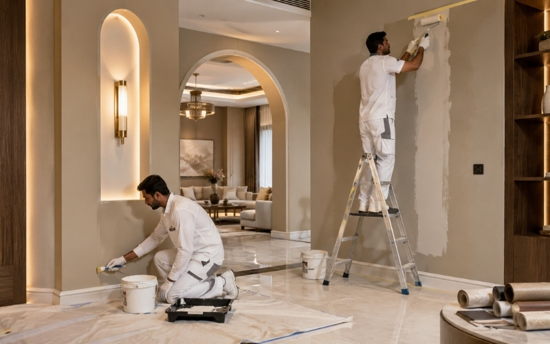 Painting and decorating
