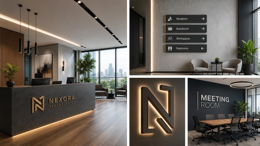 office signs in qatar