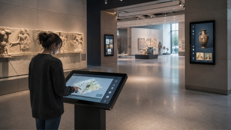 Digital Signage Exhibitions & Museums