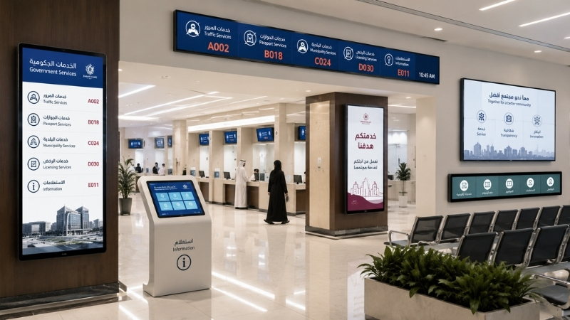 Digital Signage government facilities