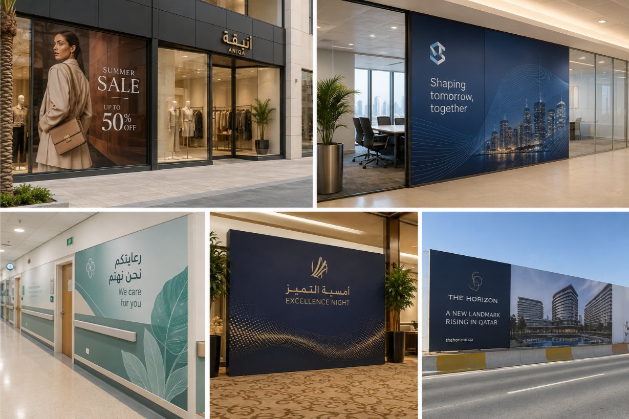 Indoor Outdoor Printing In Qatar