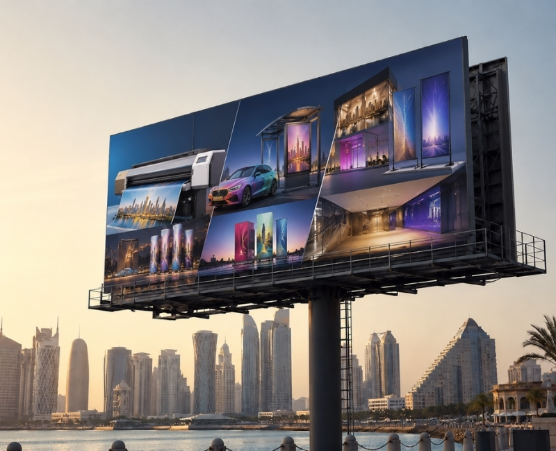 indoor outdoor printing services in qatar