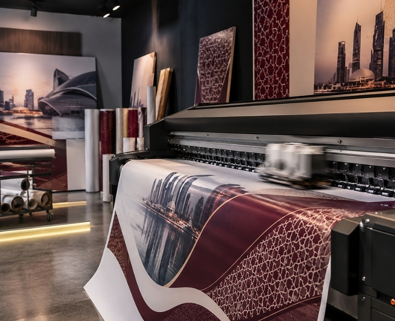 large format printing services in qatar