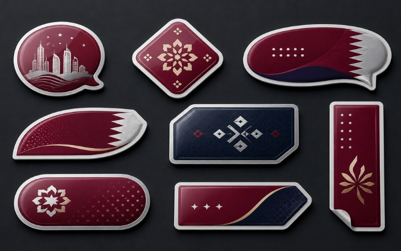 pvc stickers printing in qatar