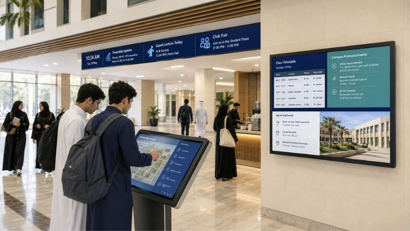 Digital Signage schools & colleges